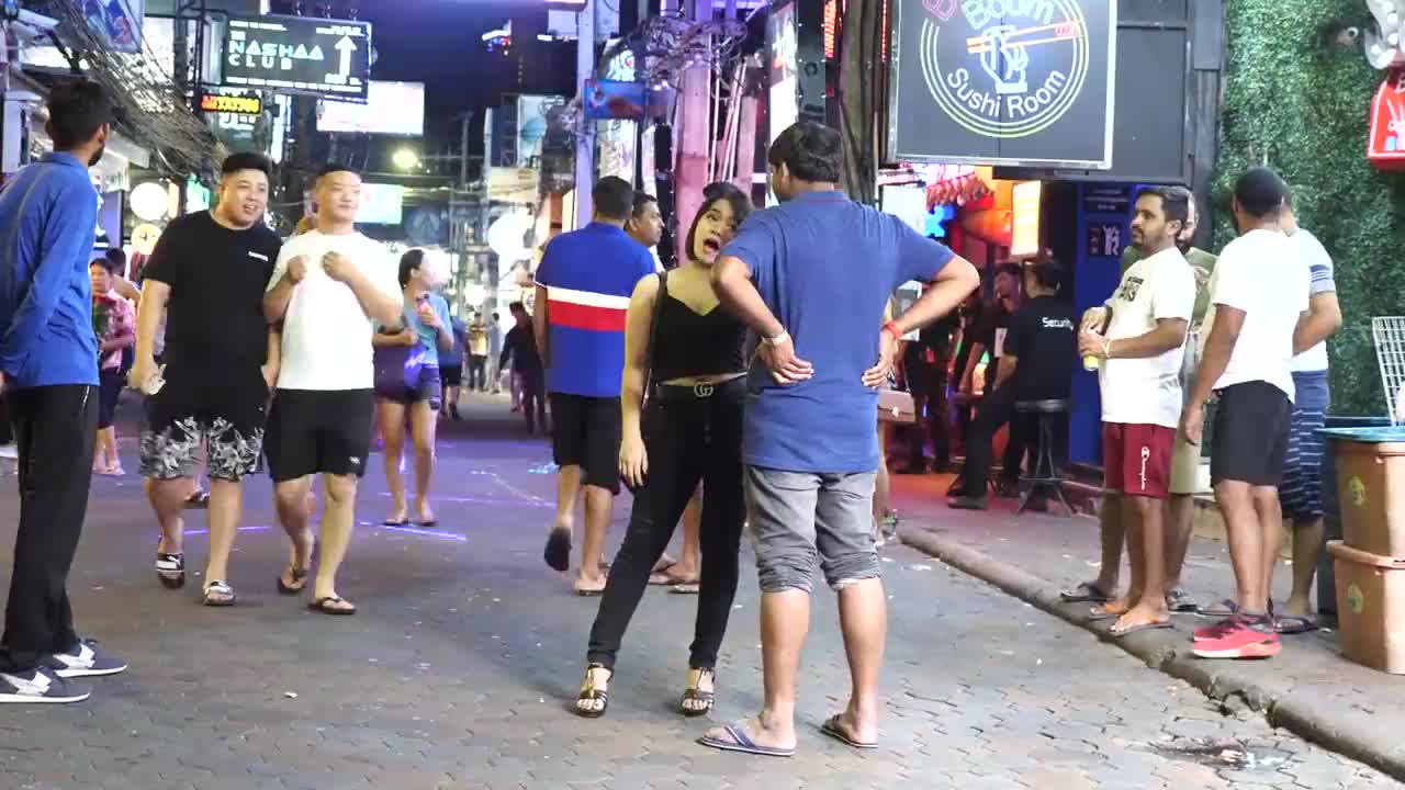 Pattaya ambling katu yöelämä 2019 (thai tytöt) kuva