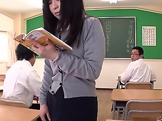 Nozomi Hazuki in Hot Nozomi Hazuki is a slutty squirting teacher - AviDolz